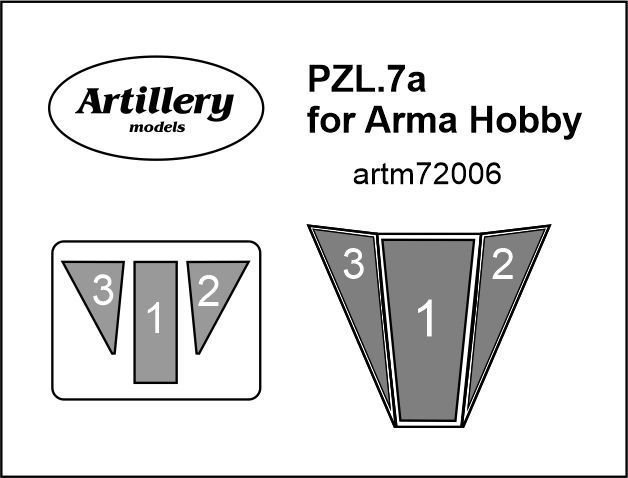 1:72 PZL.7a pro Arma Hobby