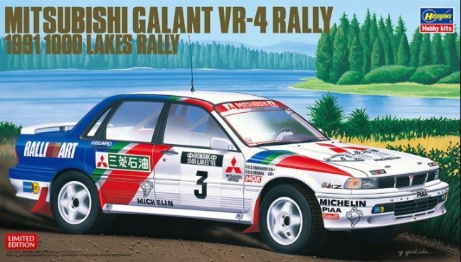 1:24 Mitsubishi Galant VR-4 Rally 1991 1000 Lakes Rally