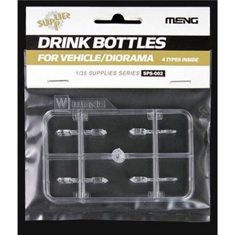 1:35 DRINK BOTTLES 4pcs