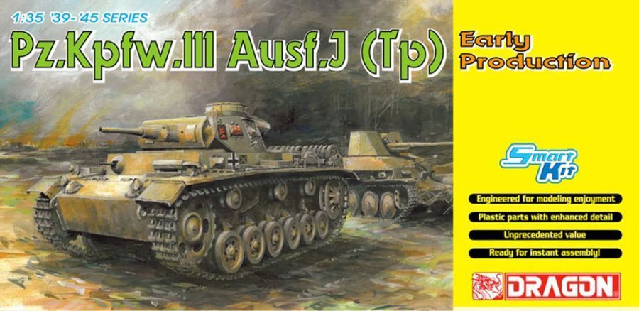 1:35 Pz.Kpfw.III Ausf.J (Tp) Early Production