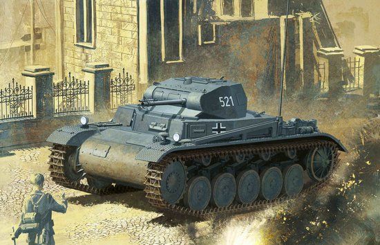 1:35 Pz.Kpfw.II Ausf.B ~ Smart Kit