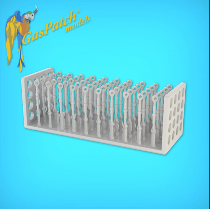 1:24 Resin Turnbuckles Type B (50 Items)