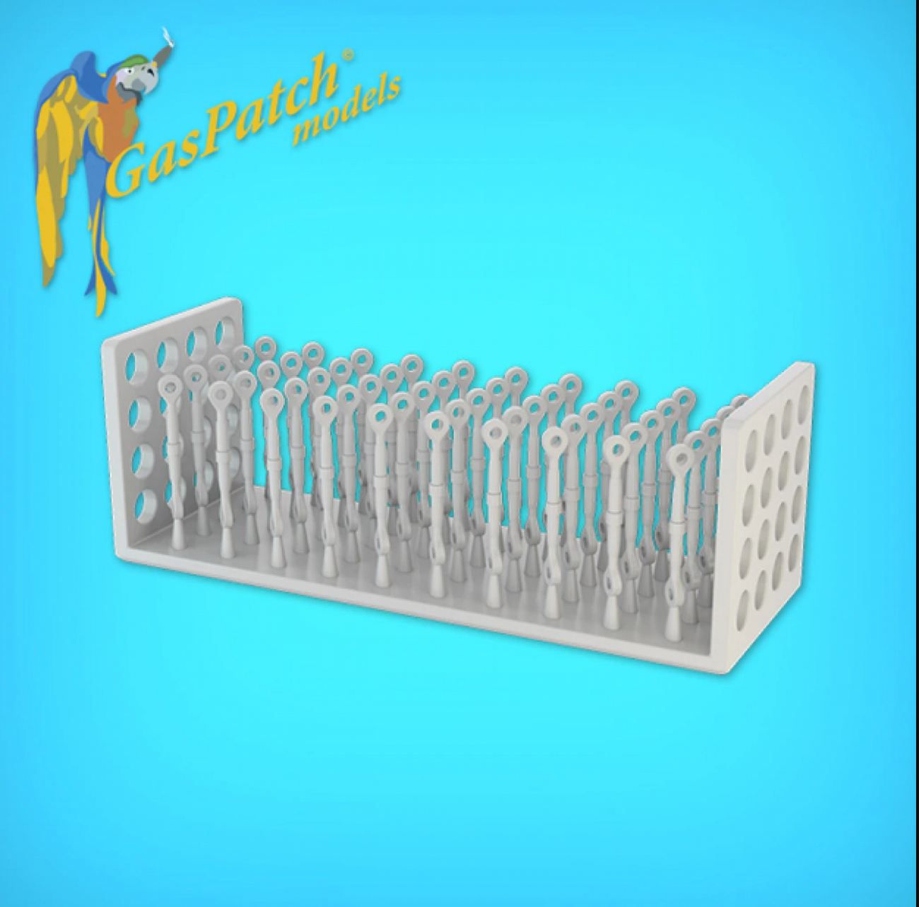 1:24 Resin Turnbuckles Type C (50 Items)