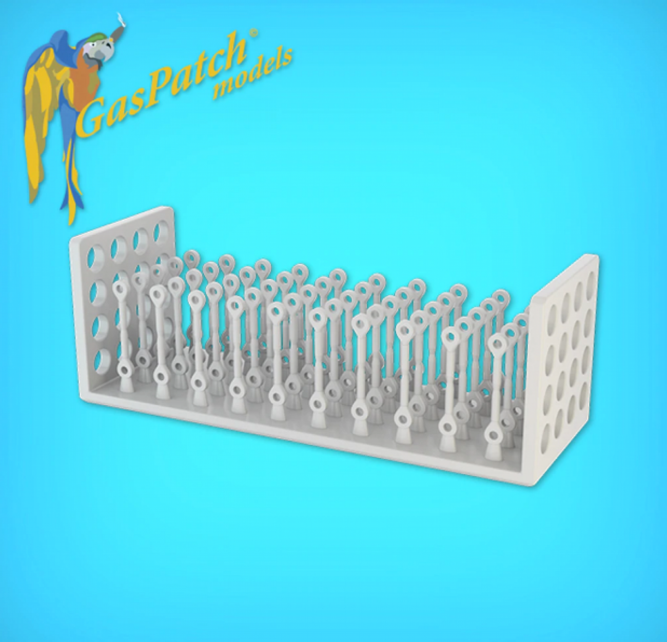 1:24  Resin Turnbuckles Anchor Points (100 Items)