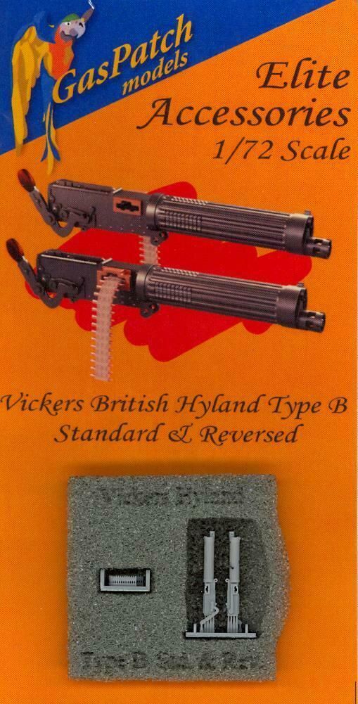 1:72 Vickers British Hyland Type B Standard & Reversed (2 Items)