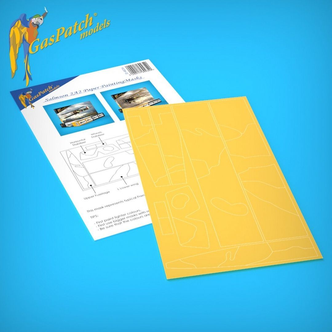 1:48 Salmson 2A2 Special Paper Painting Mask