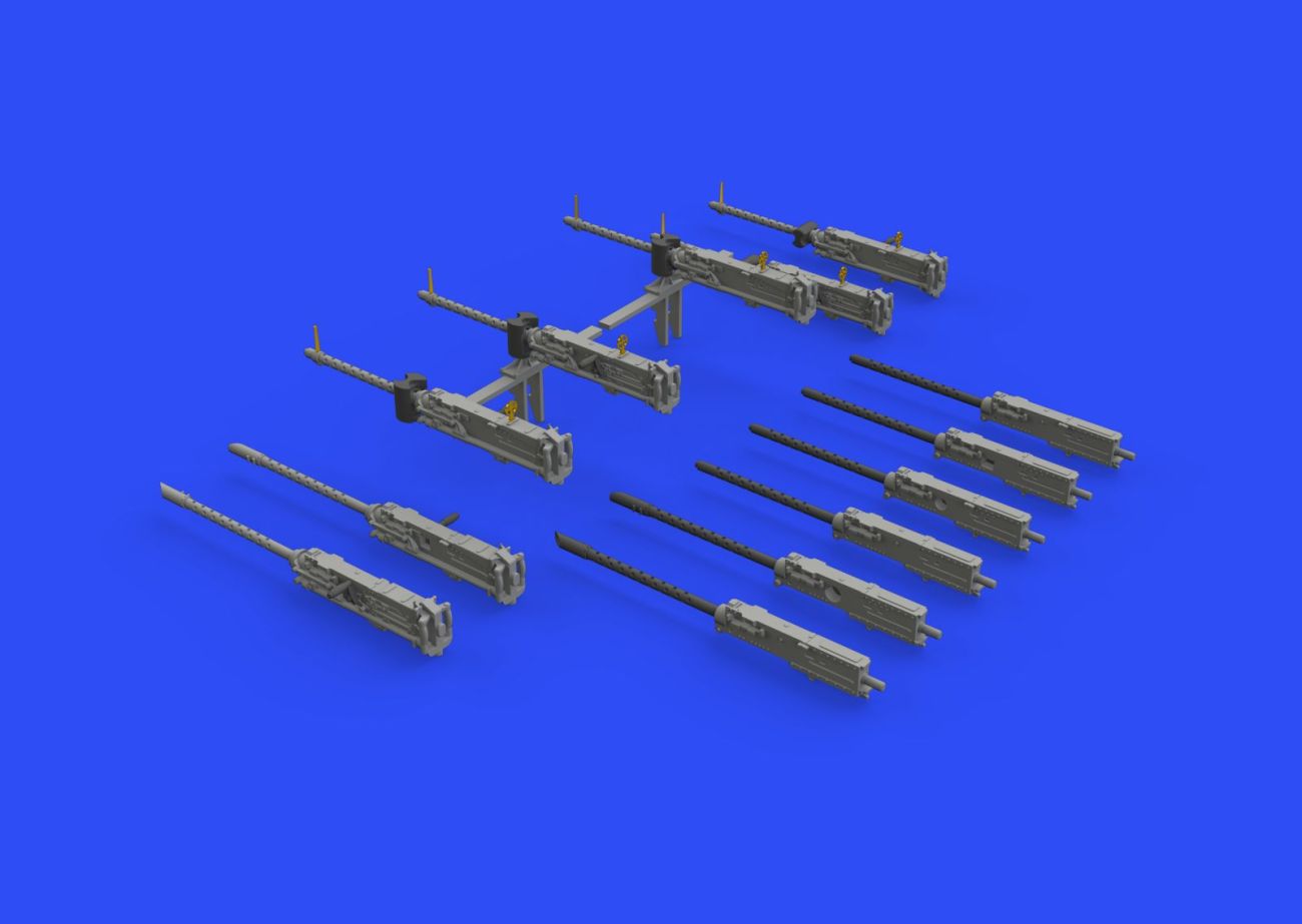 1:48 Boeing B-17G Flying Fortress guns