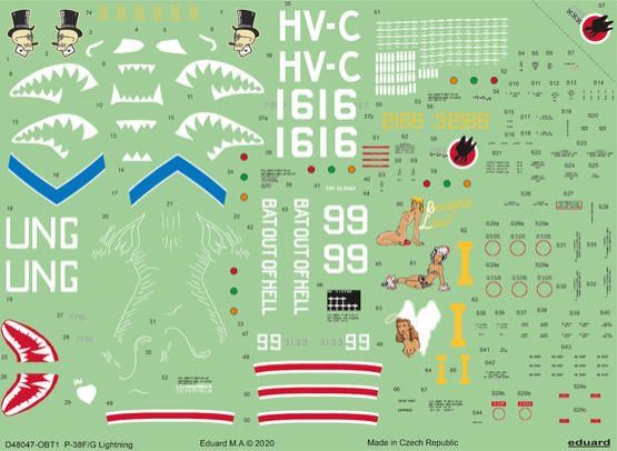 1:48 Lockheed P-38F/G Lightning