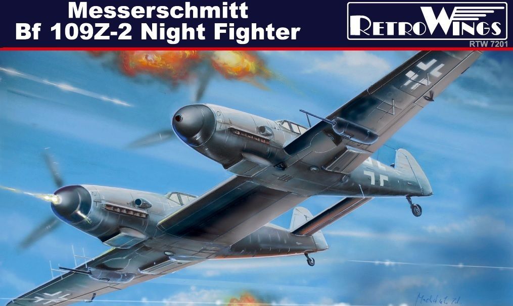 1:72 Bf 109Z-2 Night Fighter