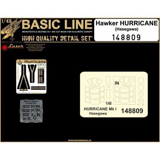 1:48 Hawker Hurricane - Basic Line /HSG