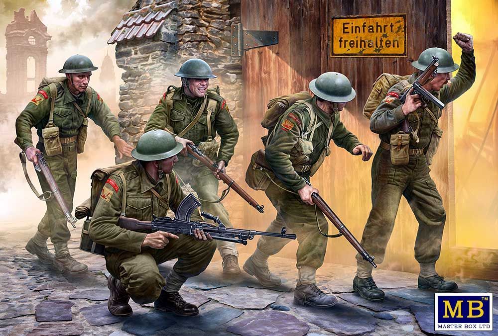 1:35 British Infantry. Western Europe. 1944-1945