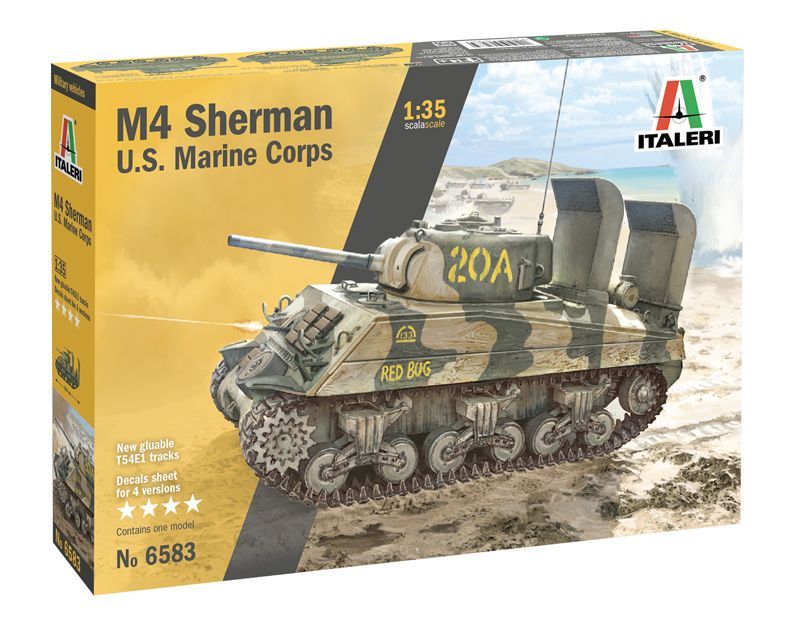 1:35 M4 SHERMAN U.S. MARINE CORPS