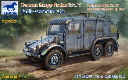 1:35 German Krupp Protze Kfz.19 Radio command Car
