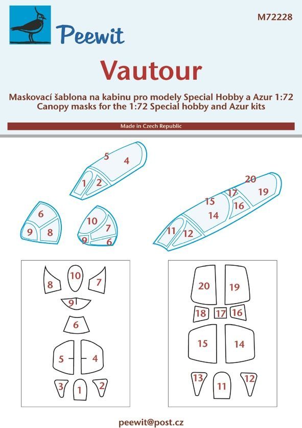 1:72 SNCASO SO.4050 Vautour IIB/IIN