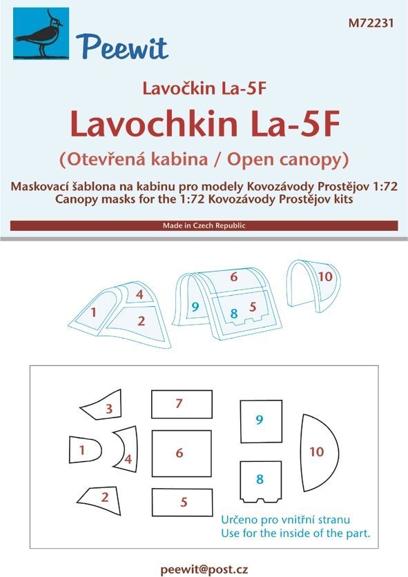 1:72 Lavochkin La-5F open