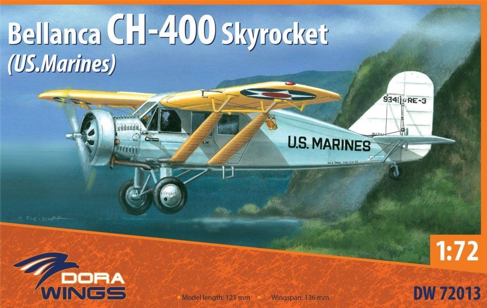 1:72 Bellanca CH-400 Skyrocket (3x camo)