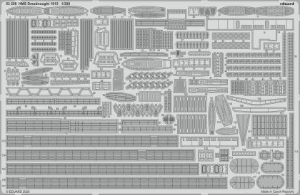 1:350 HMS Dreadnought 1915