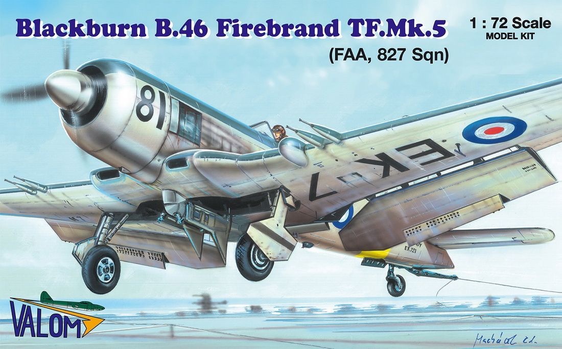 1:72 Blackburn Firebrand TF Mk.5 (FRU, No.827 Sq.)