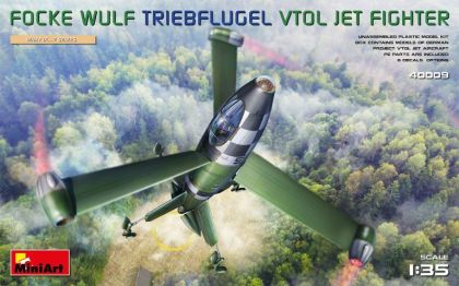 1:35 FOCKE WULF TRIEBFLUGEL VTOL JET FIGHTER