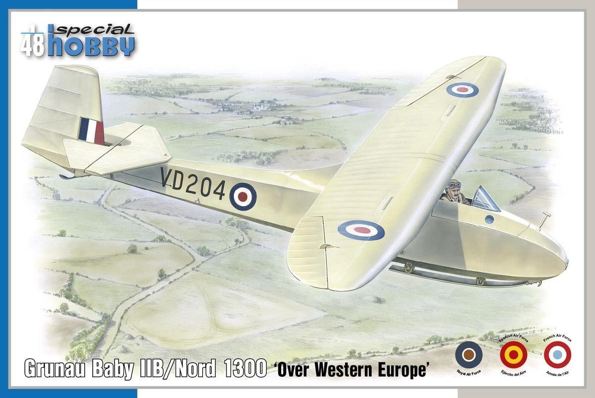 1:48 Grunau Baby IIB/Nord 1300 'Over Western Europe'