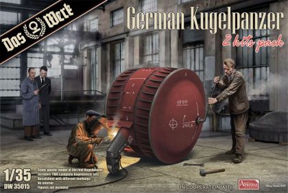 1:35 German Kugelpanzer (2 Kits Pack)