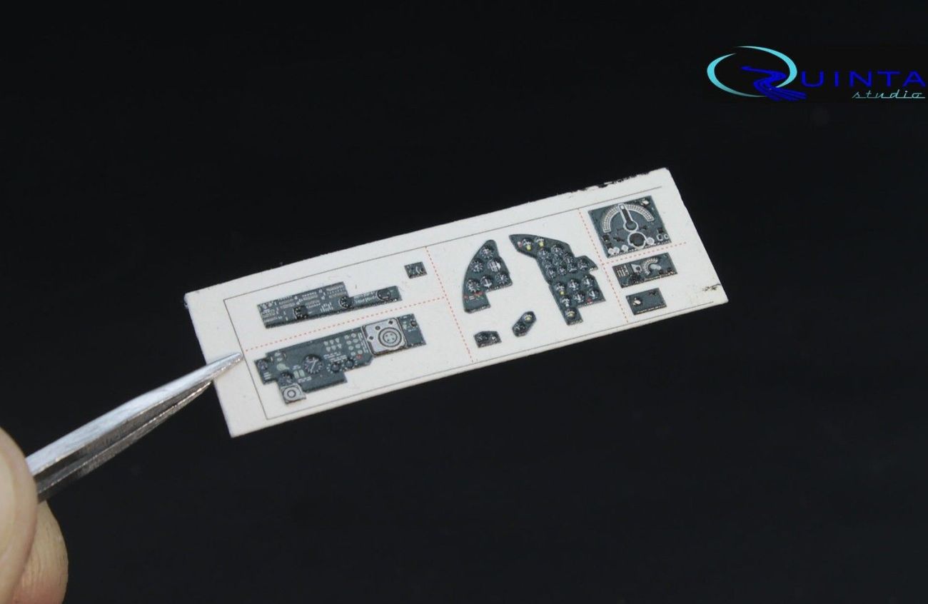 1:72 Pe-2 3D interior panels