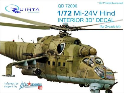1:72 Mi-24V Interior 3D Decal