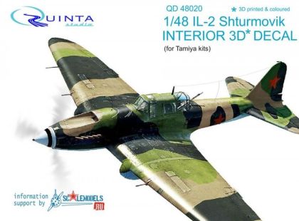 1:48 IL-2 Interior 3D Decal