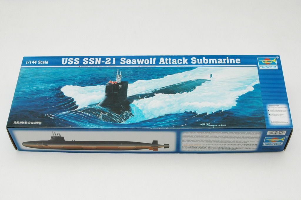 1:144 USS Sea wolf SSN-21