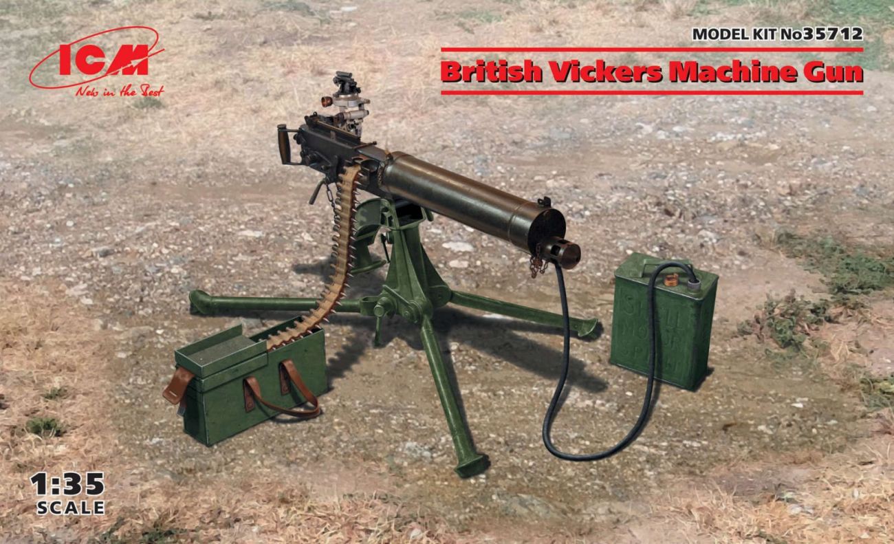 1:35 British Vickers Machine Gun