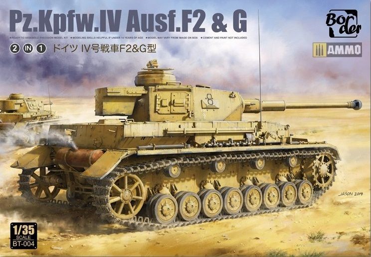 1:35 Pz.Kpfw.IV Ausf. F2 & G