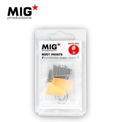 1:35 BOOT PRINTS AMERICAN WWII BOOTS