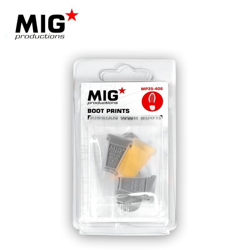 1:35 BOOT PRINTS RUSSIAN WWII BOOTS