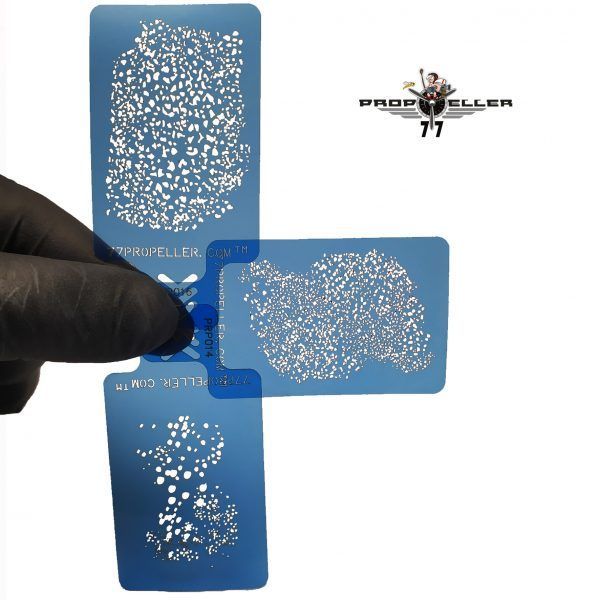 Set “1” – 3 airbrush Stencils