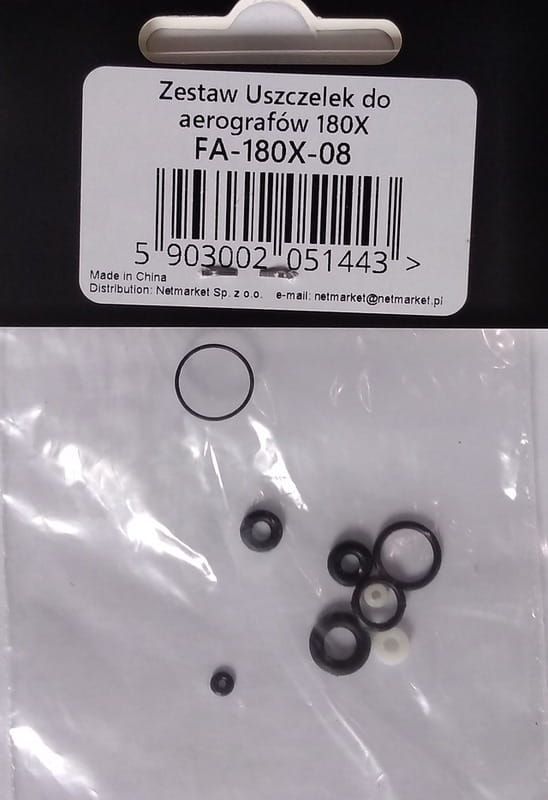 Seal set for 180X airbrush