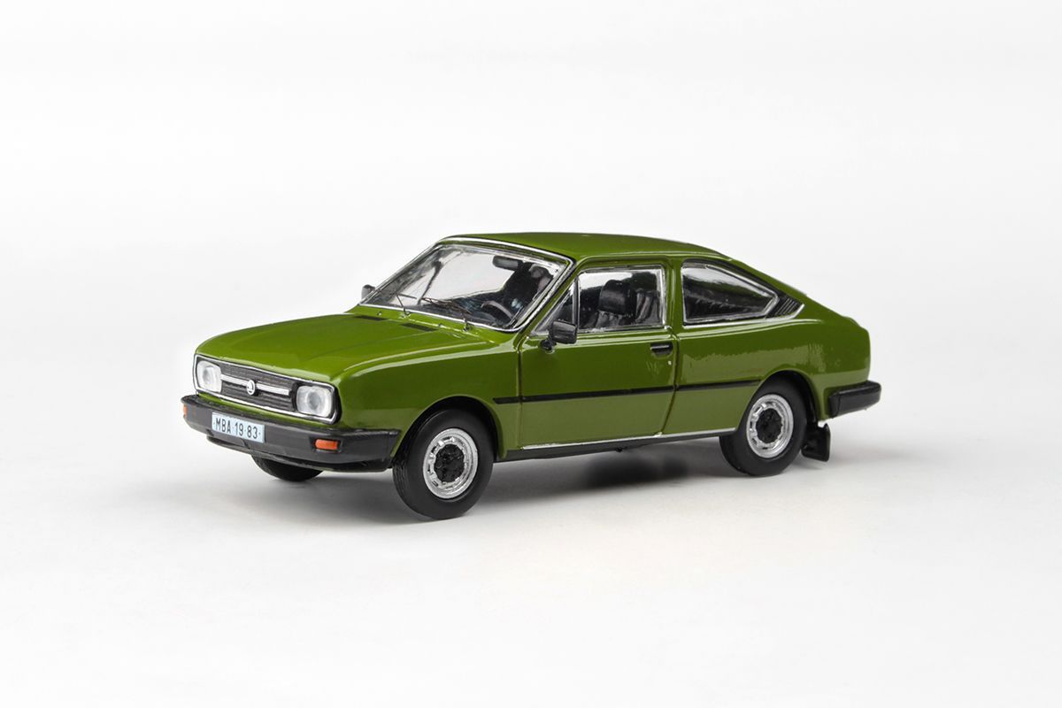 1:43 Škoda Garde (1982) - Zelená Olivová