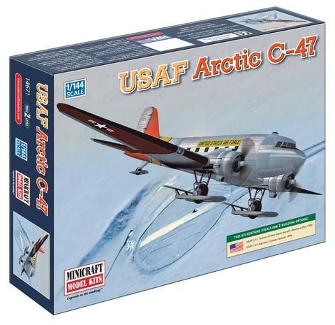 1:144 Arctic R4D USAF w/2 options