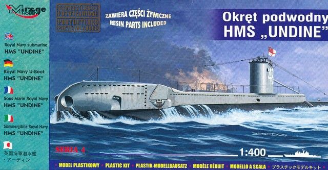 1:400 HMS Undine