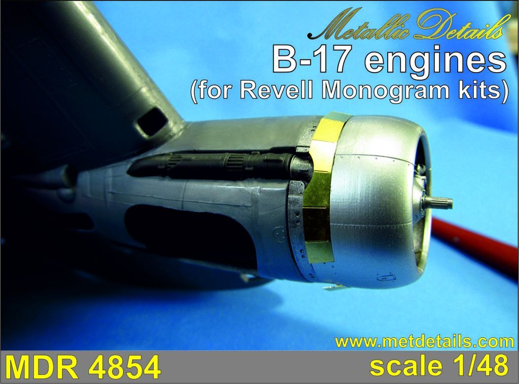 1:48 B-17. Engines