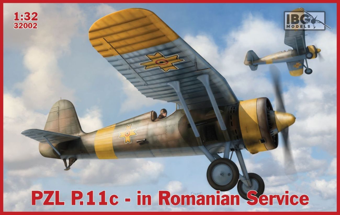 1:32 PZL P.11c Fighter in Romanian Service