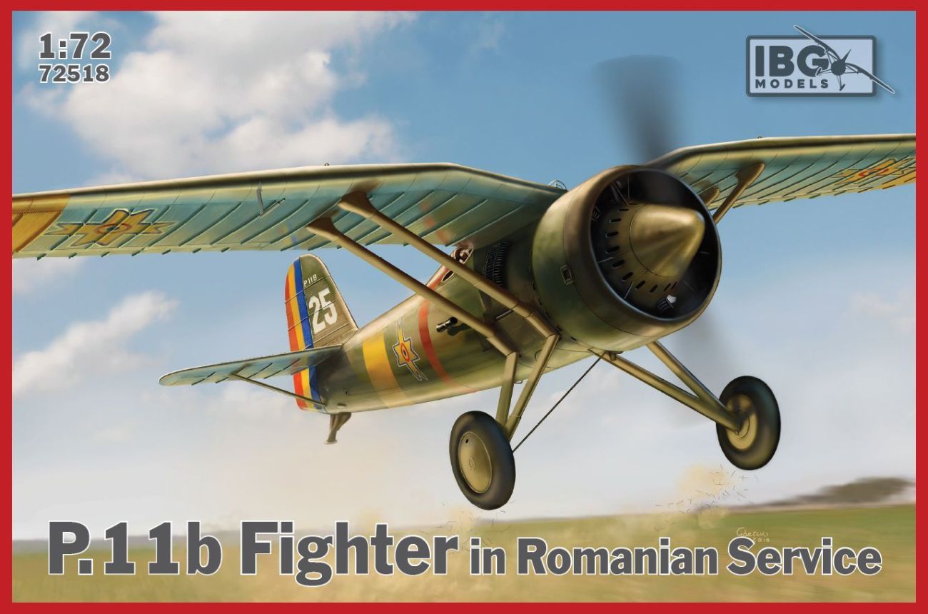 1:72 PZL P.11b Fighter in Romanian Service