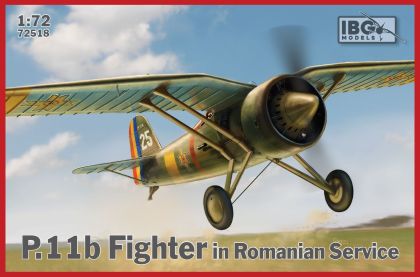 1:72 PZL P.11b Fighter in Romanian Service