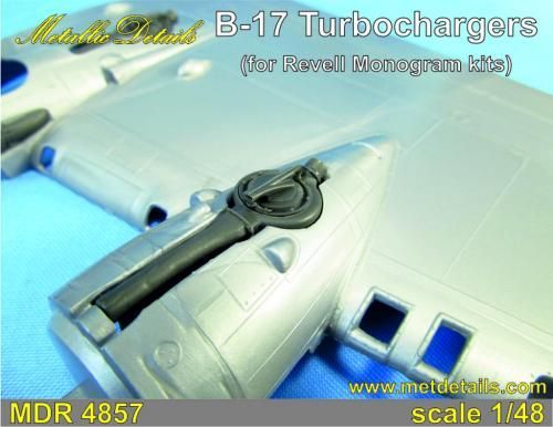 1:48 B-17. Turbochargers