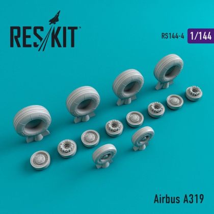 1:144 Airbus A319 wheels set