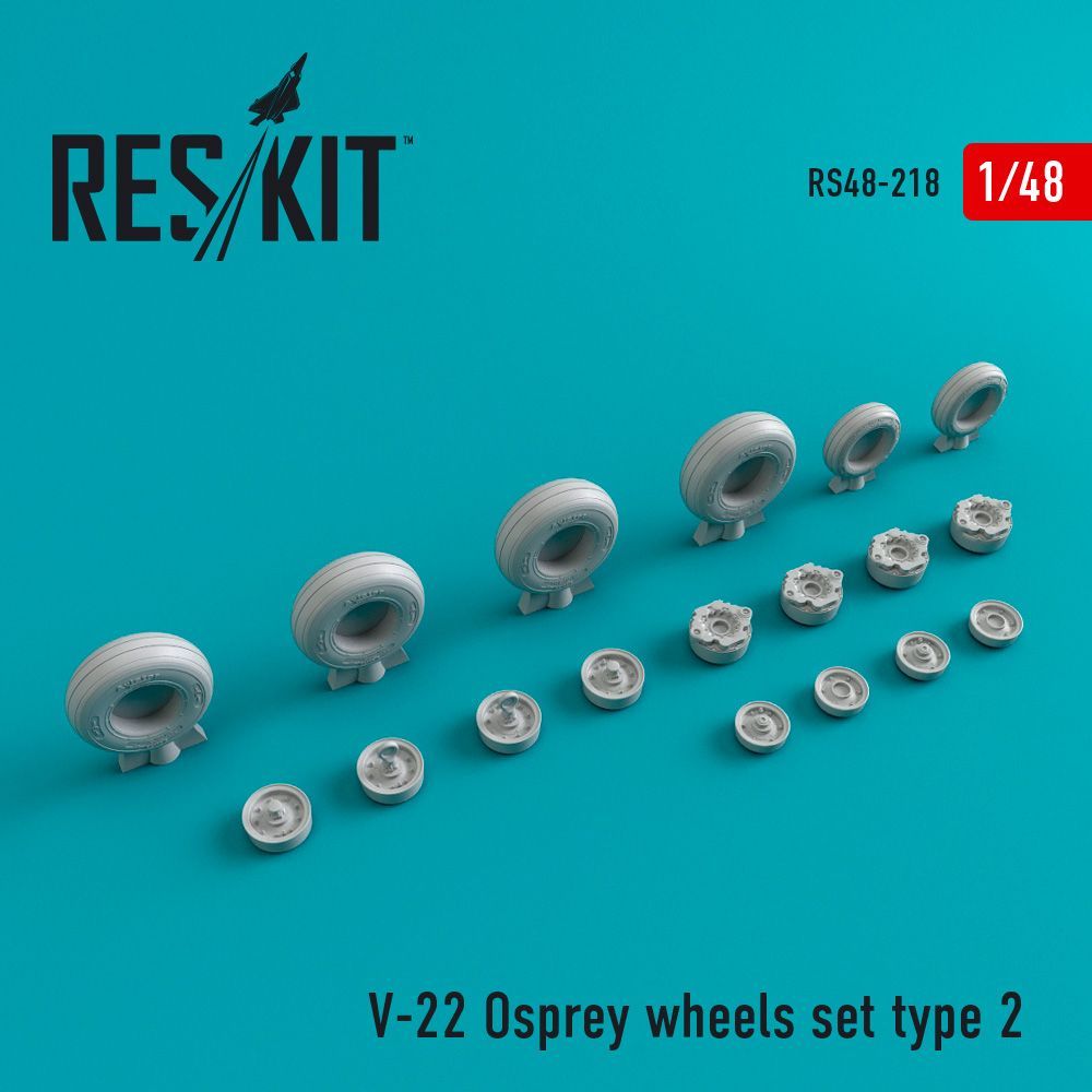 1:48 Bell-Boeing V-22 Osprey Type 2 wheels set
