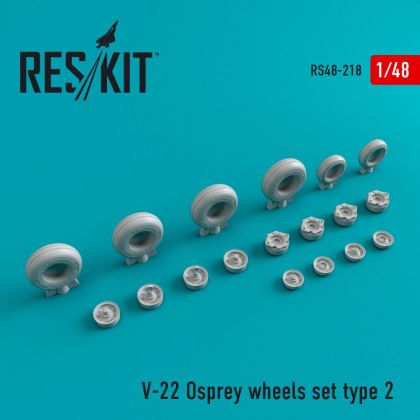 1:48 Bell-Boeing V-22 Osprey Type 2 wheels set