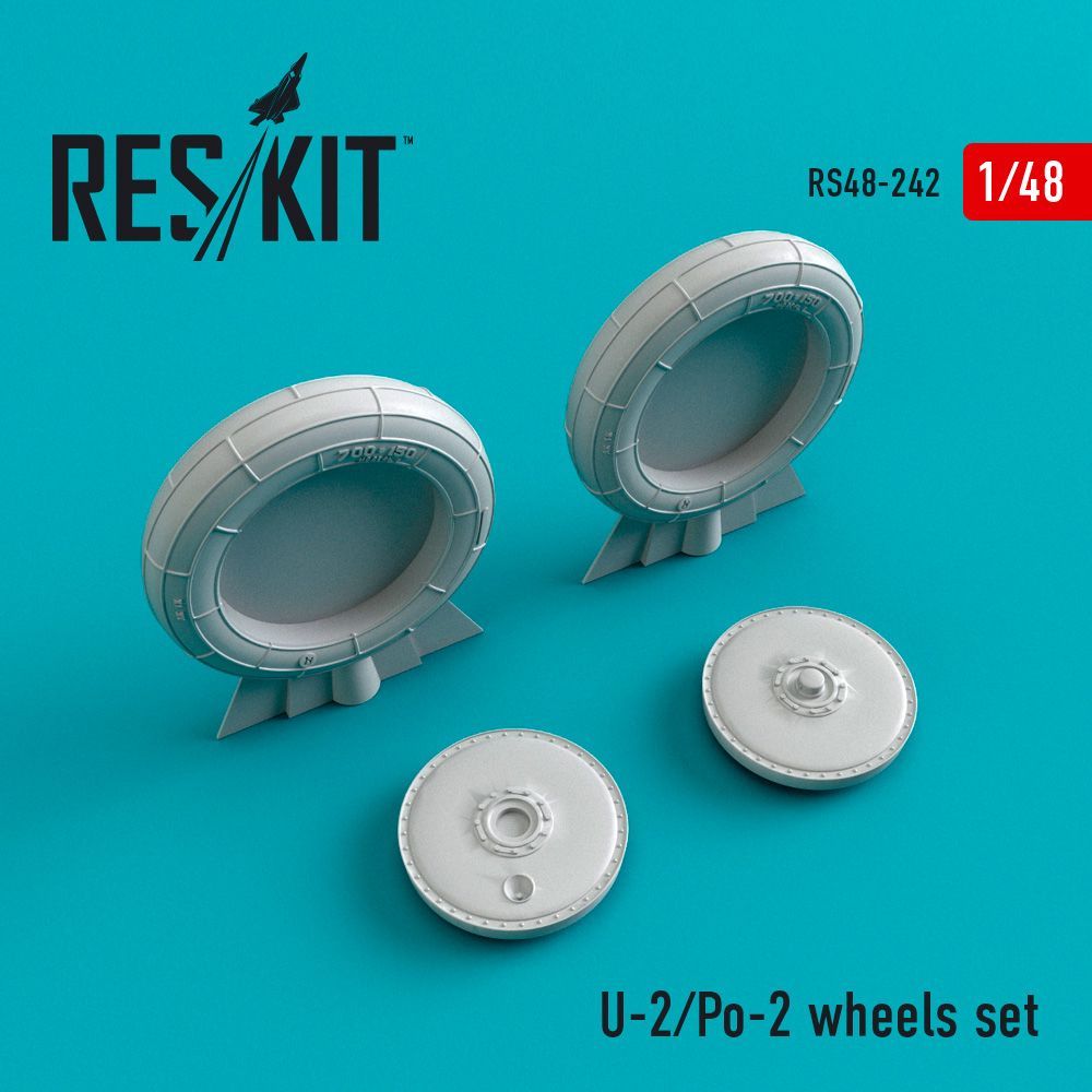 1:48 Polikarpov U-2/Po-2 wheels set
