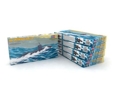 1:700 USS NAVY GREENEVILLE SUBMARINE SSN-772