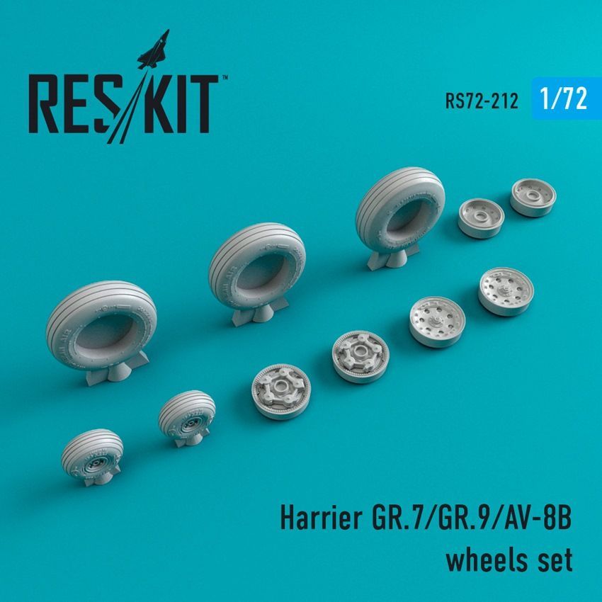 1:72 BAe Harrier GR.7/GR.9/AV-8B wheels set