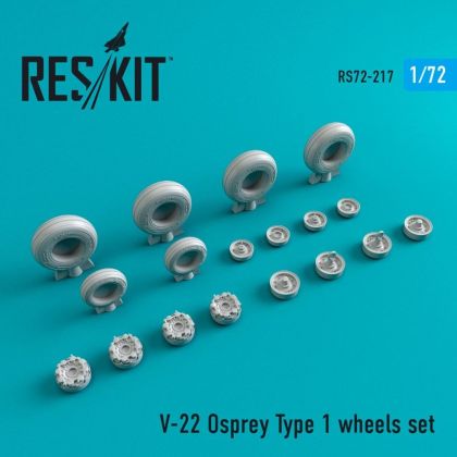 1:72 Bell-Boeing V-22 Osprey Type 1 wheels set